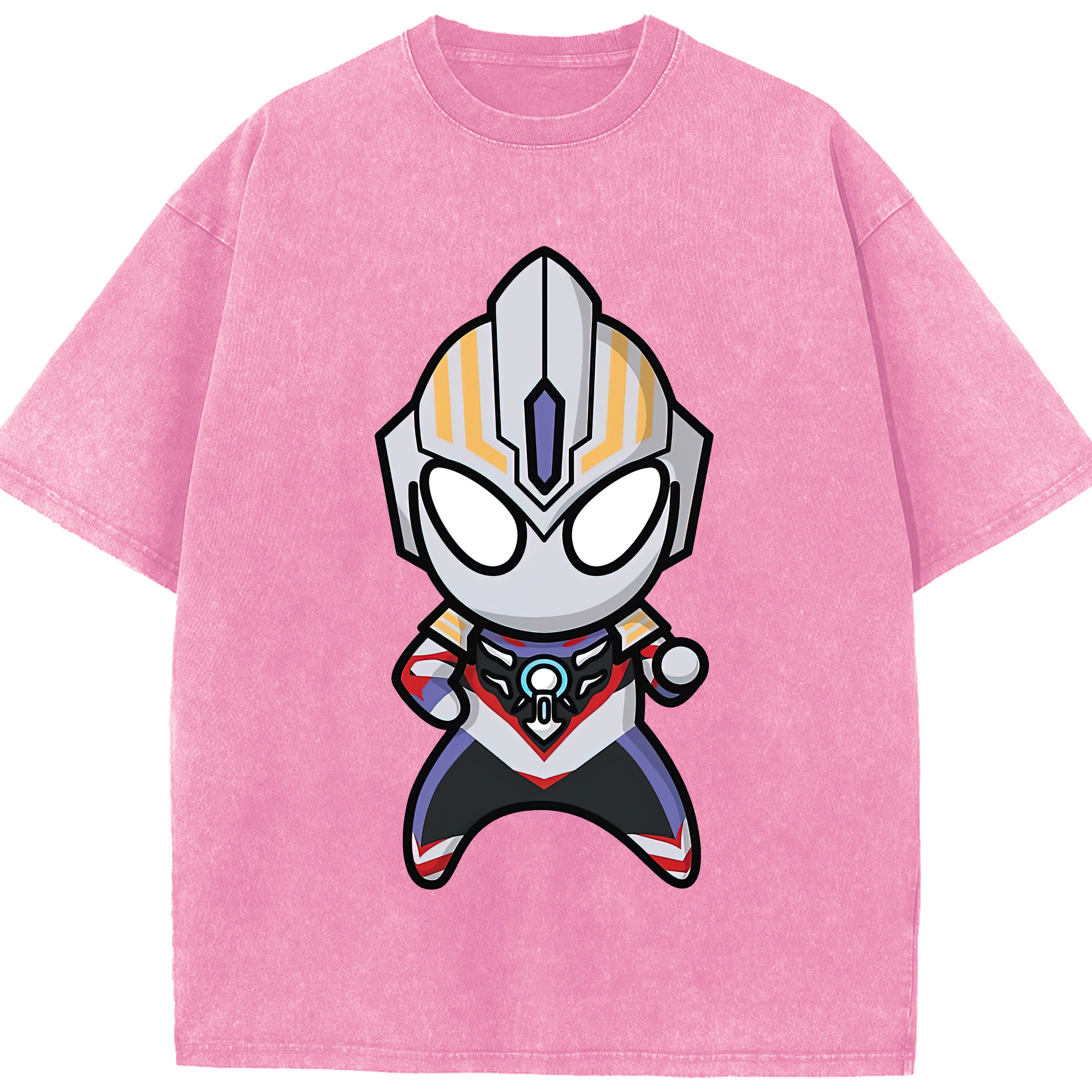 （画像用） ウルトラマン Ultraman 綿100% ヴィンテージ風 半袖Tシャツ（フロントプリント）
